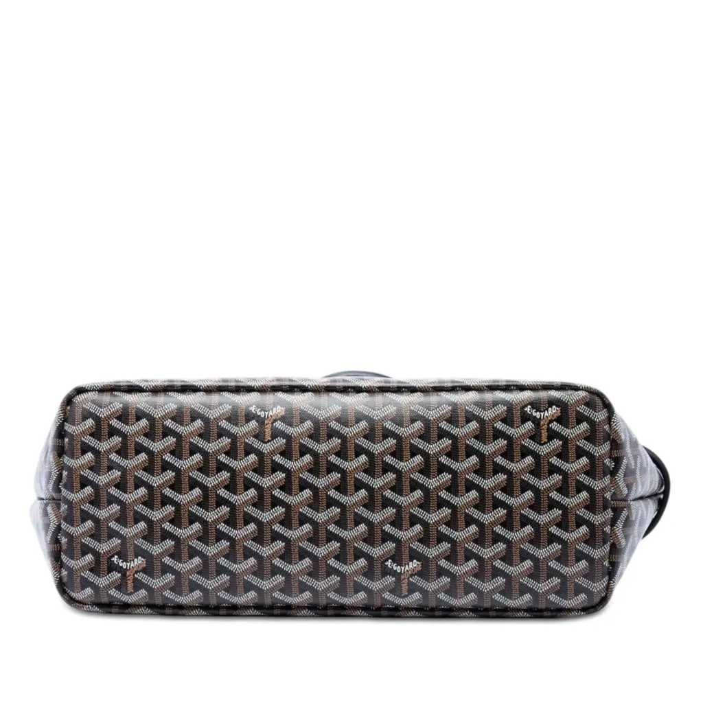 Goyard Goyardine Chien Gris Pet Carrier Black Very good - Inside View