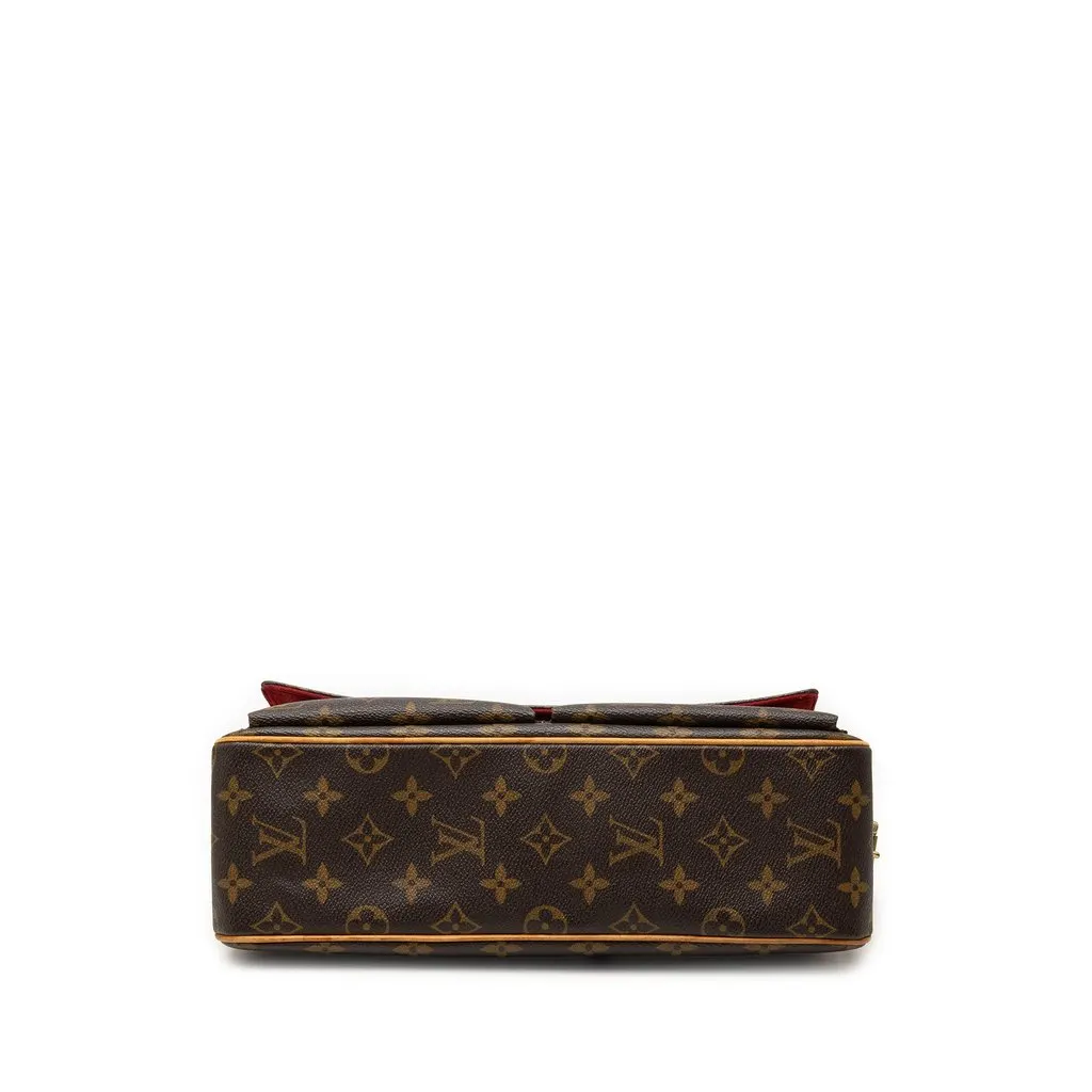 Louis Vuitton Monogram Viva Cite MM Brown Canvas Good - Inside View