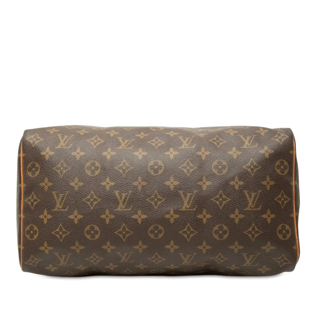Louis Vuitton Monogram Speedy 35 Brown Canvas Good - Inside View