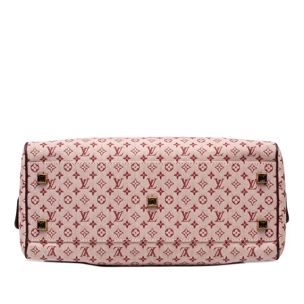 Louis Vuitton Monogram Mini Lin Josephine GM Red Canvas Good - Inside View