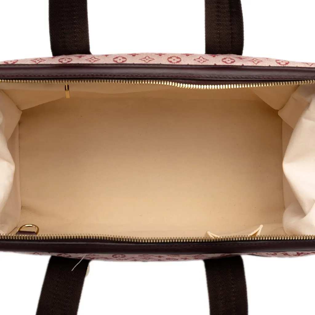 Louis Vuitton Monogram Mini Lin Josephine GM Red Canvas Good - Model View
