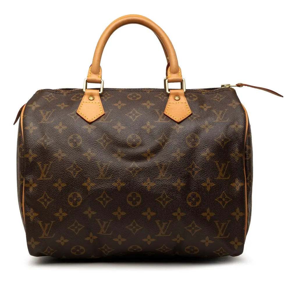 Louis Vuitton Monogram Speedy 30 Brown Very good - Front View