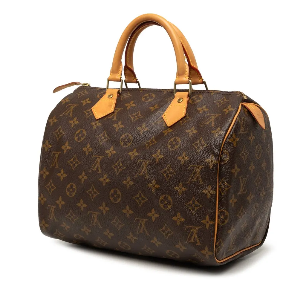 Louis Vuitton Monogram Speedy 30 Brown Very good - Back View