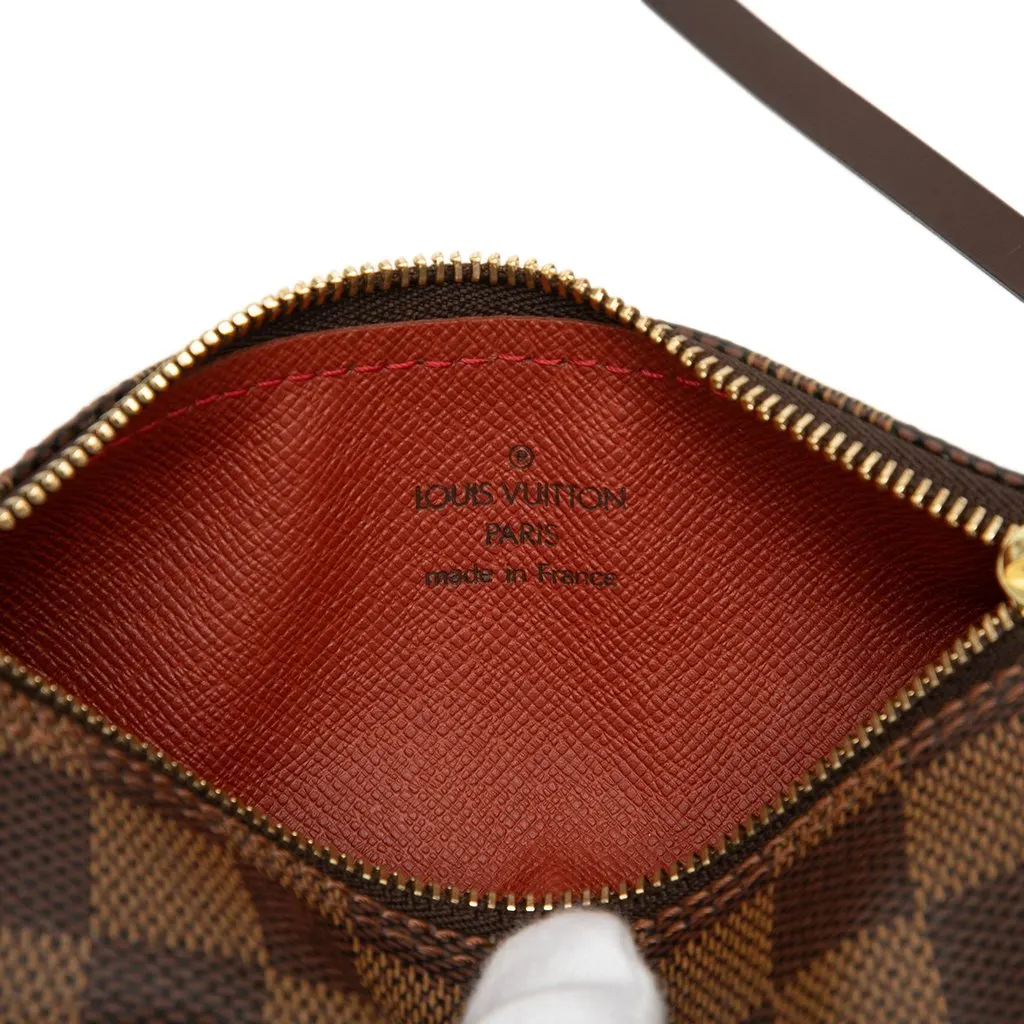 Louis Vuitton Damier Ebene Papillon Pochette Brown Very good - Box View