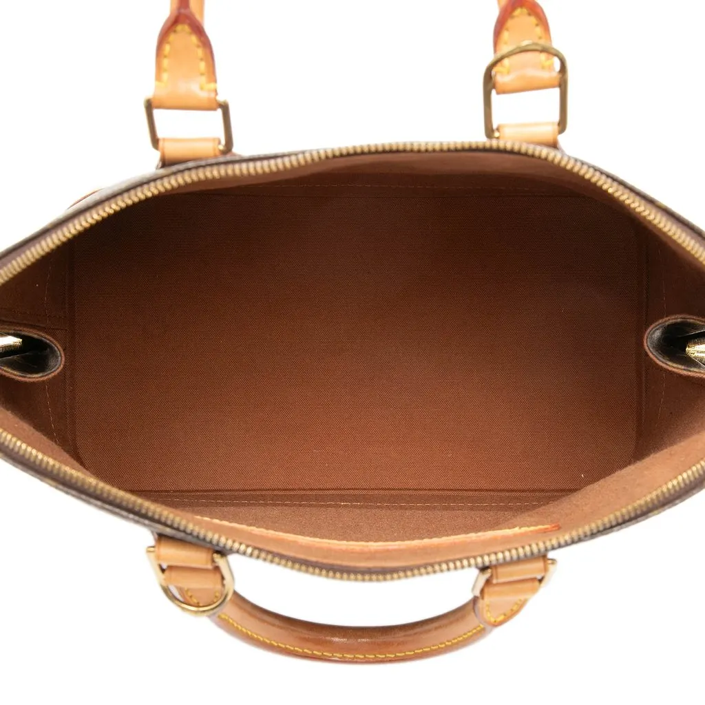 Louis Vuitton Monogram Alma PM Brown Good - Model View