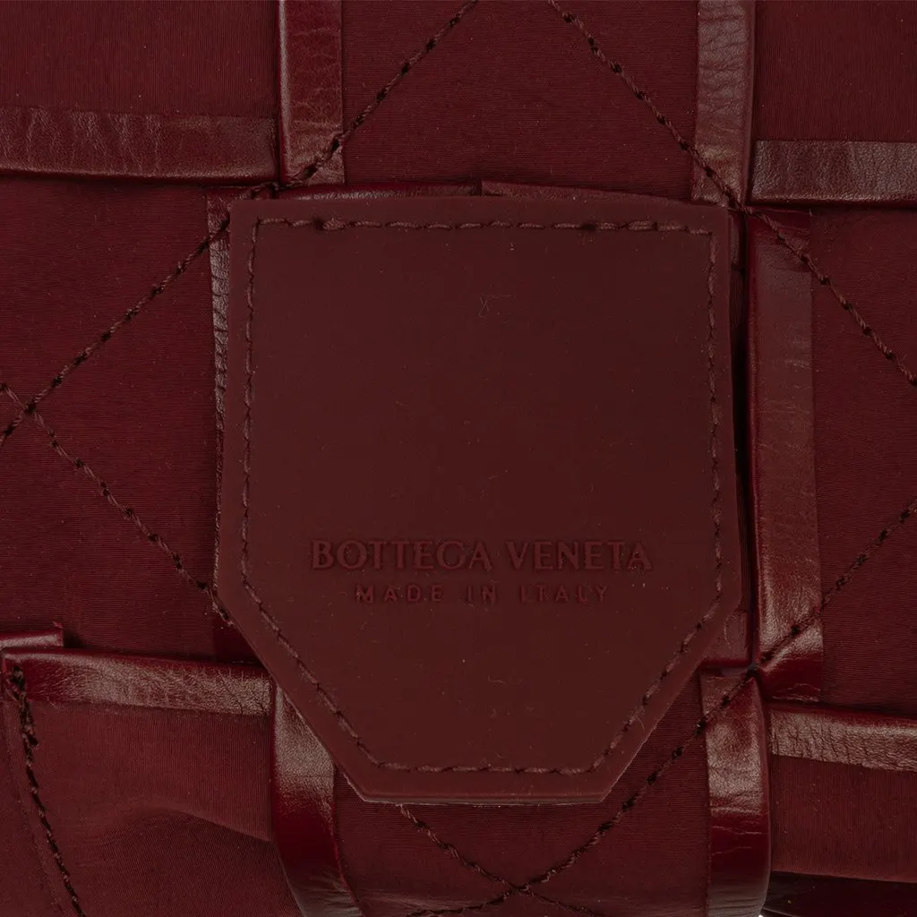 Bottega Veneta Paper Calfskin Intrecciato Cassette Crossbody Red Leather Very good - Box View