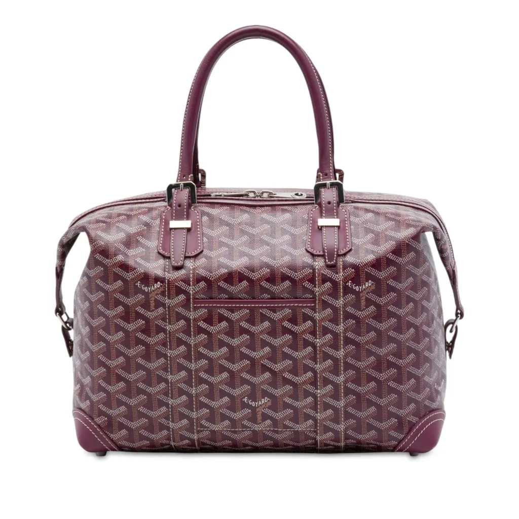 Goyard Goyardine Boeing 30 Red Very good - Front View
