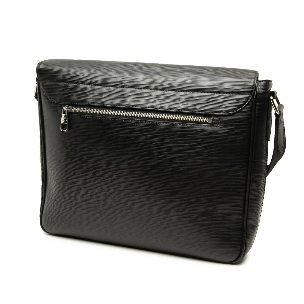 Louis Vuitton Epi Christopher Messenger Black Leather Very good - Back View