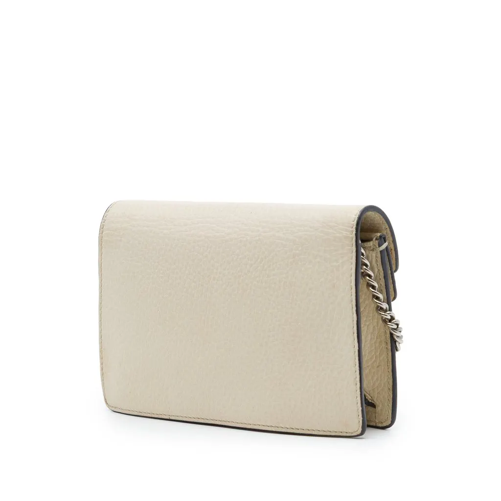 Gucci Mini Calfskin Dionysus Crossbody Brown Leather Very good - Back View