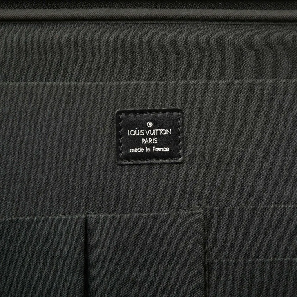 Louis Vuitton Taiga Porte Ordinateur Odessa Black Leather Very good - Box View