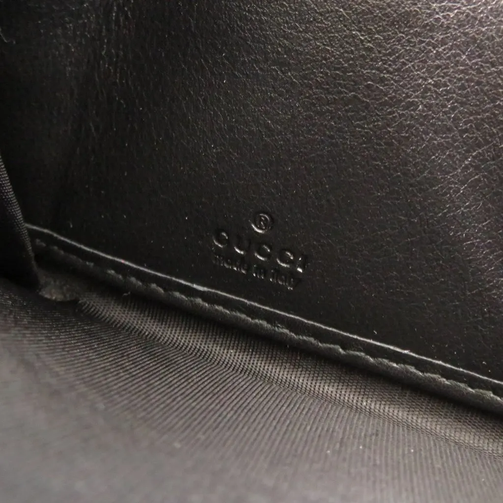 Gucci Microguccissima Zip Around Long Wallet Black Leather Very good - Box View