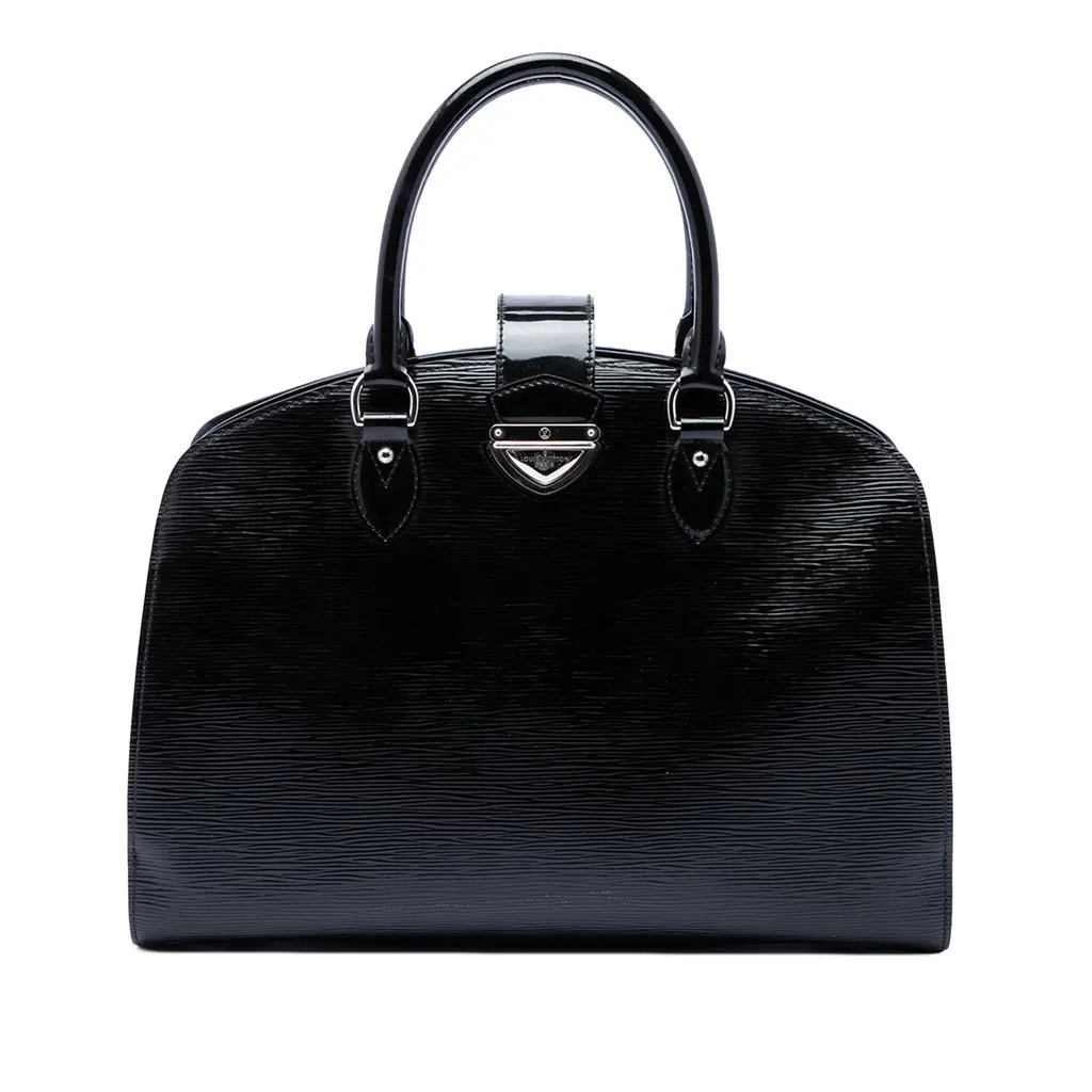Louis Vuitton Electric Epi Pont Neuf GM Black Leather Very good - Front View