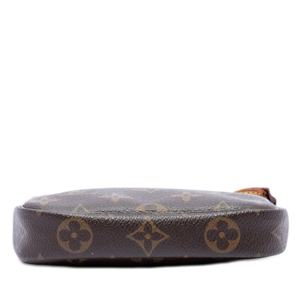 Louis Vuitton Monogram Mini Pochette Accessoires Brown Very good - Inside View