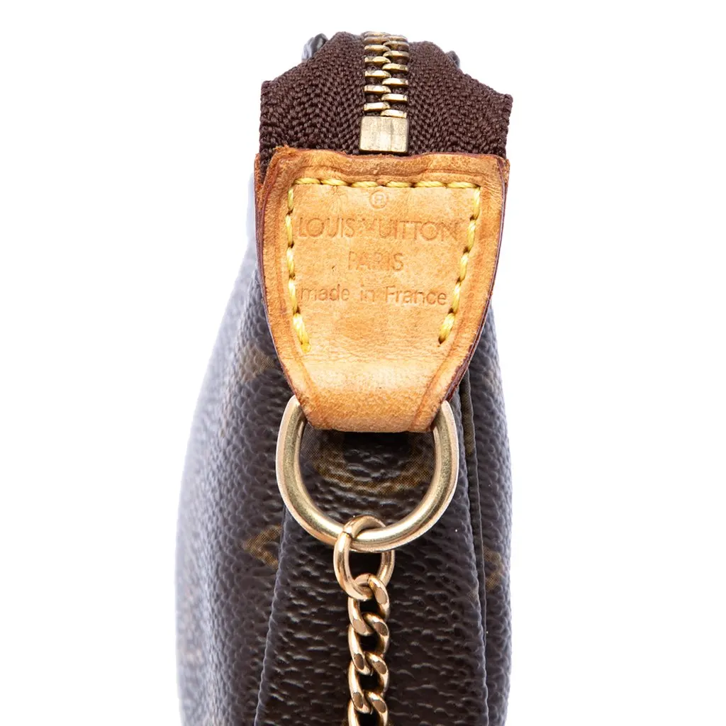 Louis Vuitton Monogram Mini Pochette Accessoires Brown Very good - Box View