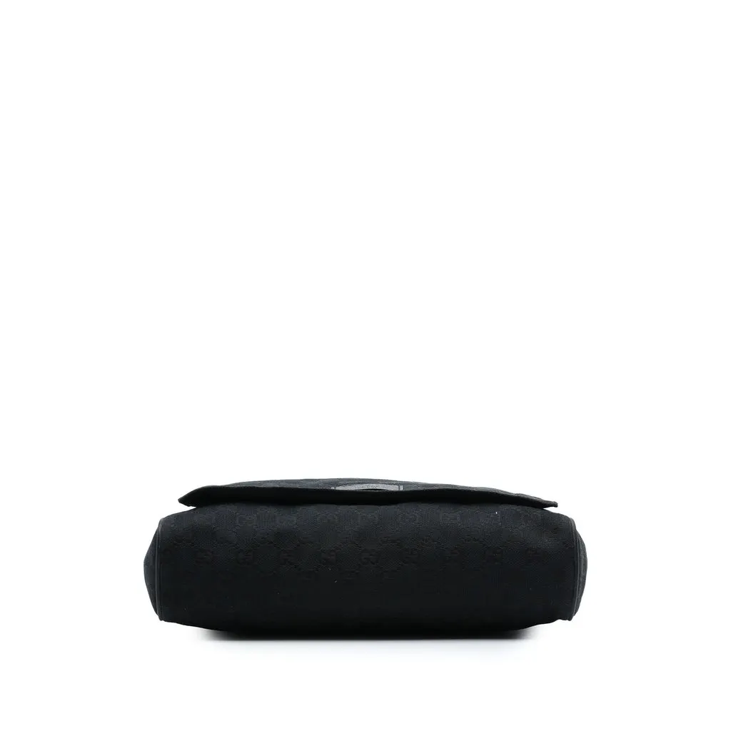 Gucci GG Canvas Crossbody Black Very good - Inside View