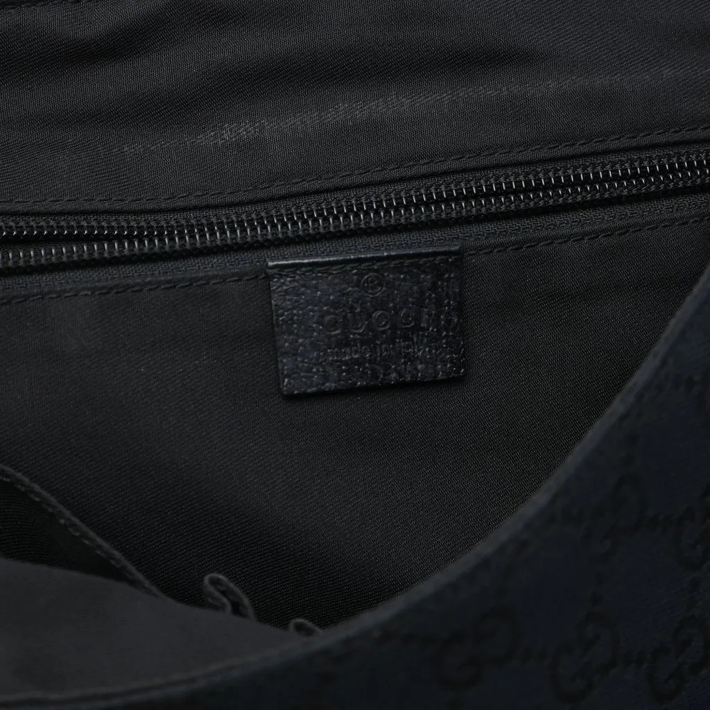 Gucci GG Canvas Crossbody Black Very good - Box View