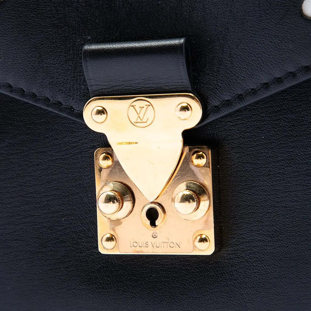 Louis Vuitton Monogram Brogue Pochette Metis Brown Canvas Good - Box View