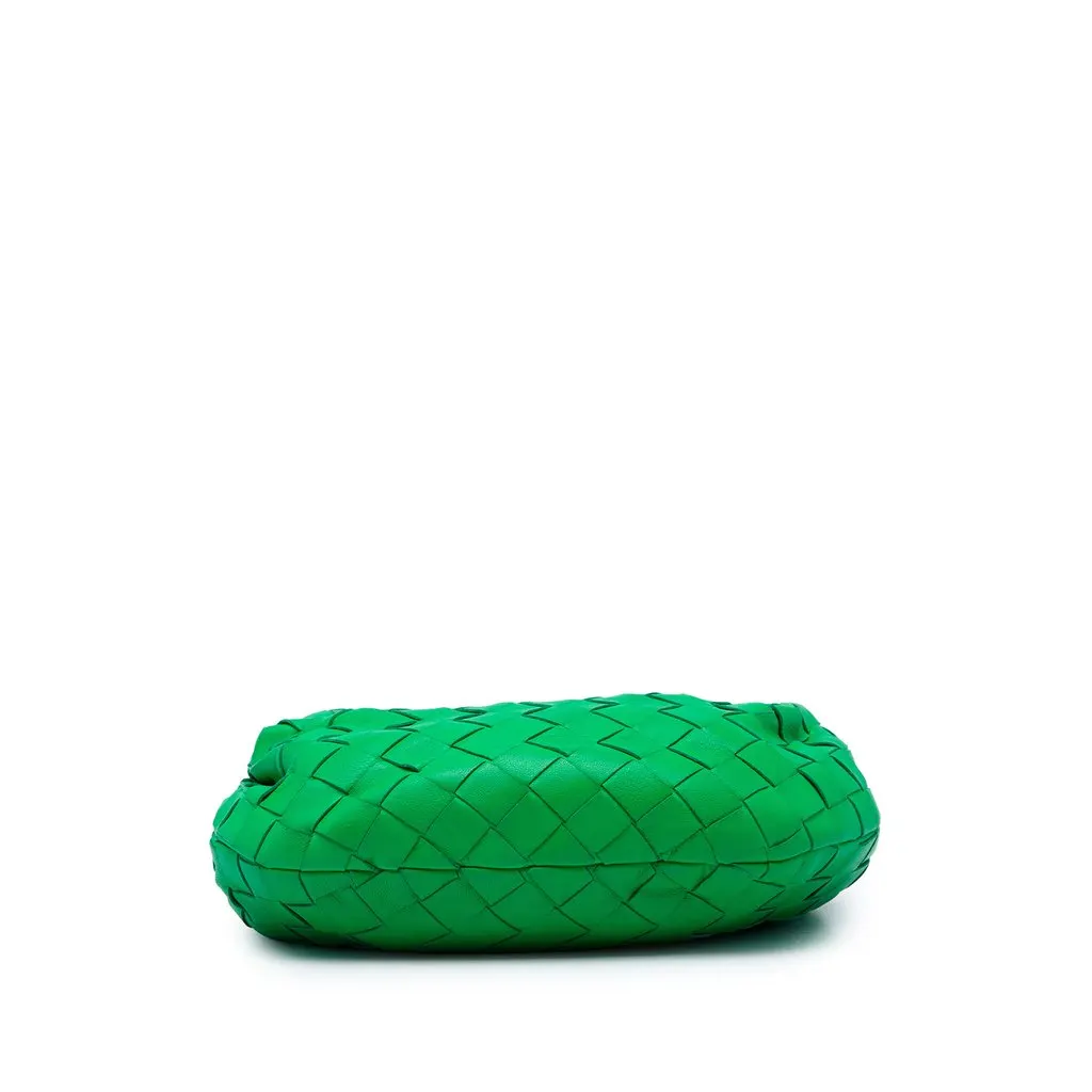 Bottega Veneta Mini Nappa Intrecciato Jodie Green Leather Very good - Inside View