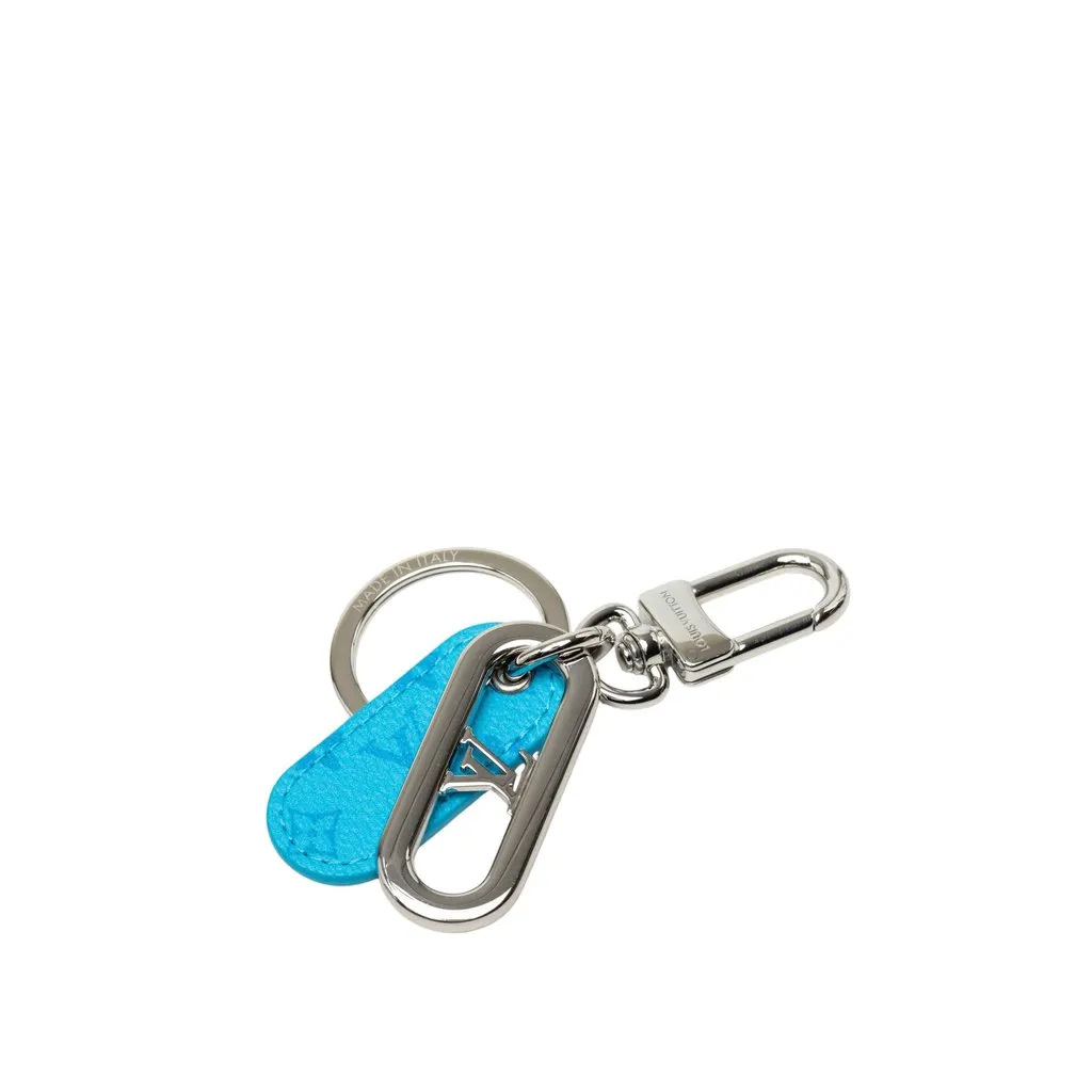 Louis Vuitton Brass LV Signature Bag Charm and Key Holder