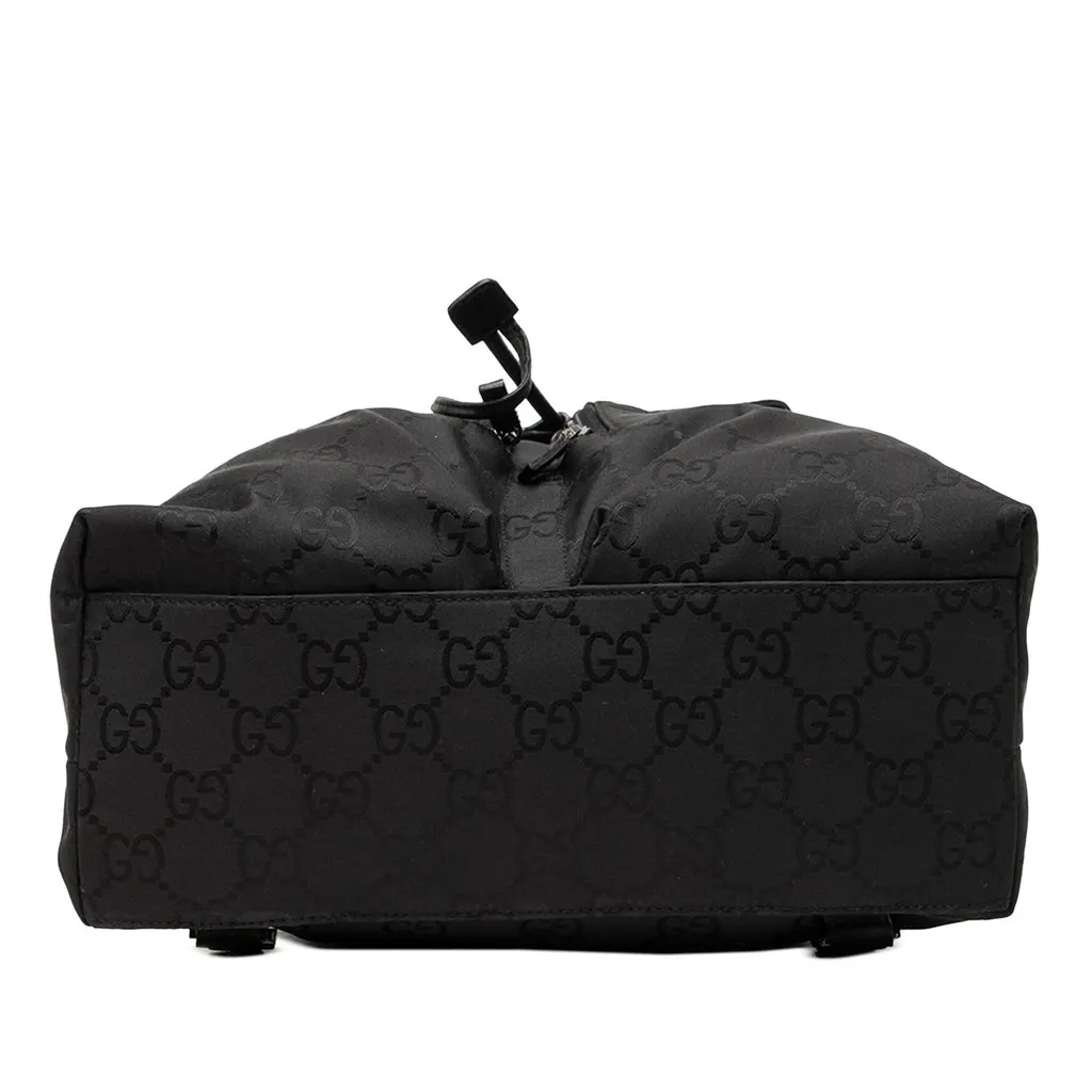 Gucci GG Nylon Backpack Black Very good - Inside View