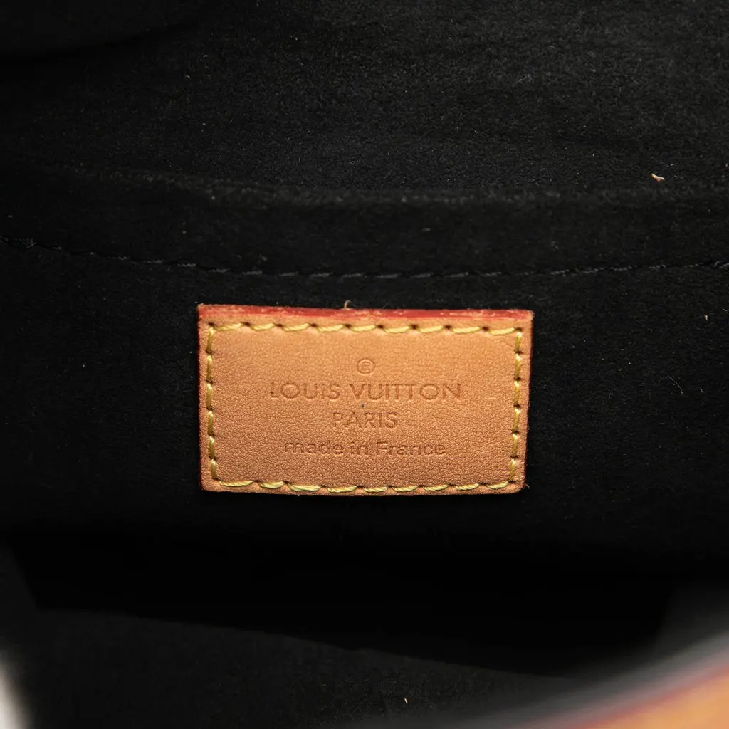 Louis Vuitton Monogram Duffle Bucket Bag Brown Very good - Box View