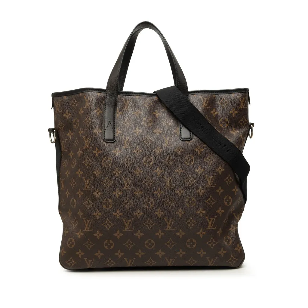 Louis Vuitton Monogram Macassar Davis Brown Canvas Very good - Front View