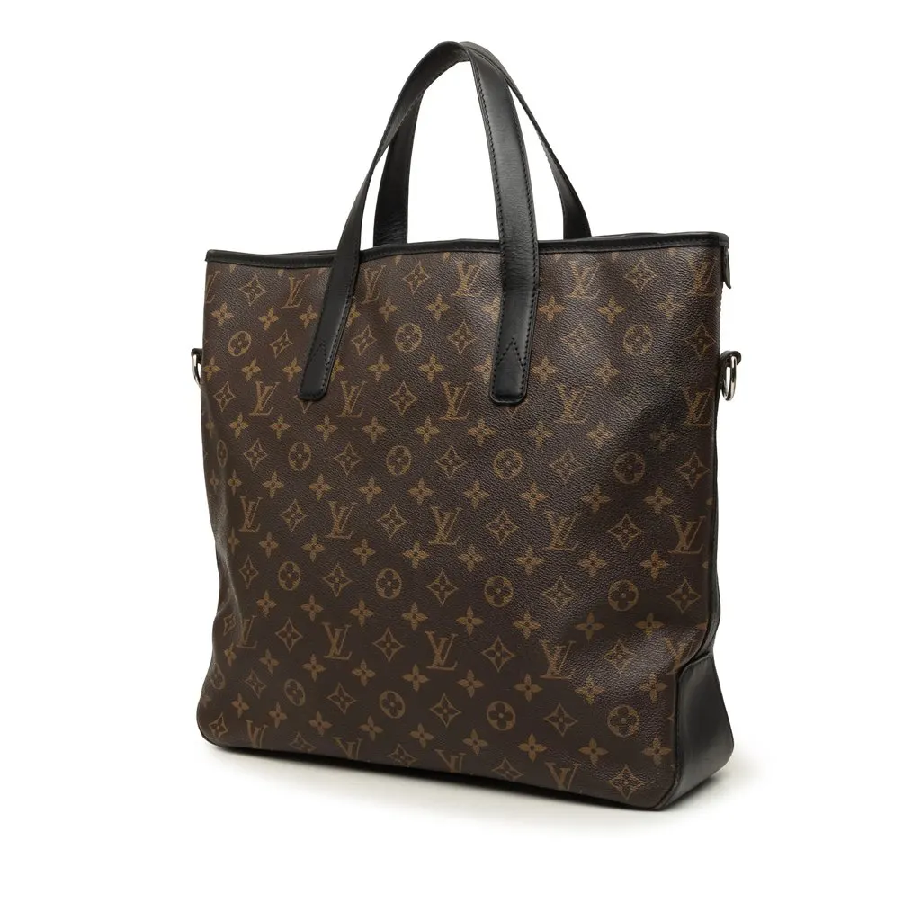 Louis Vuitton Monogram Macassar Davis Brown Canvas Very good - Back View