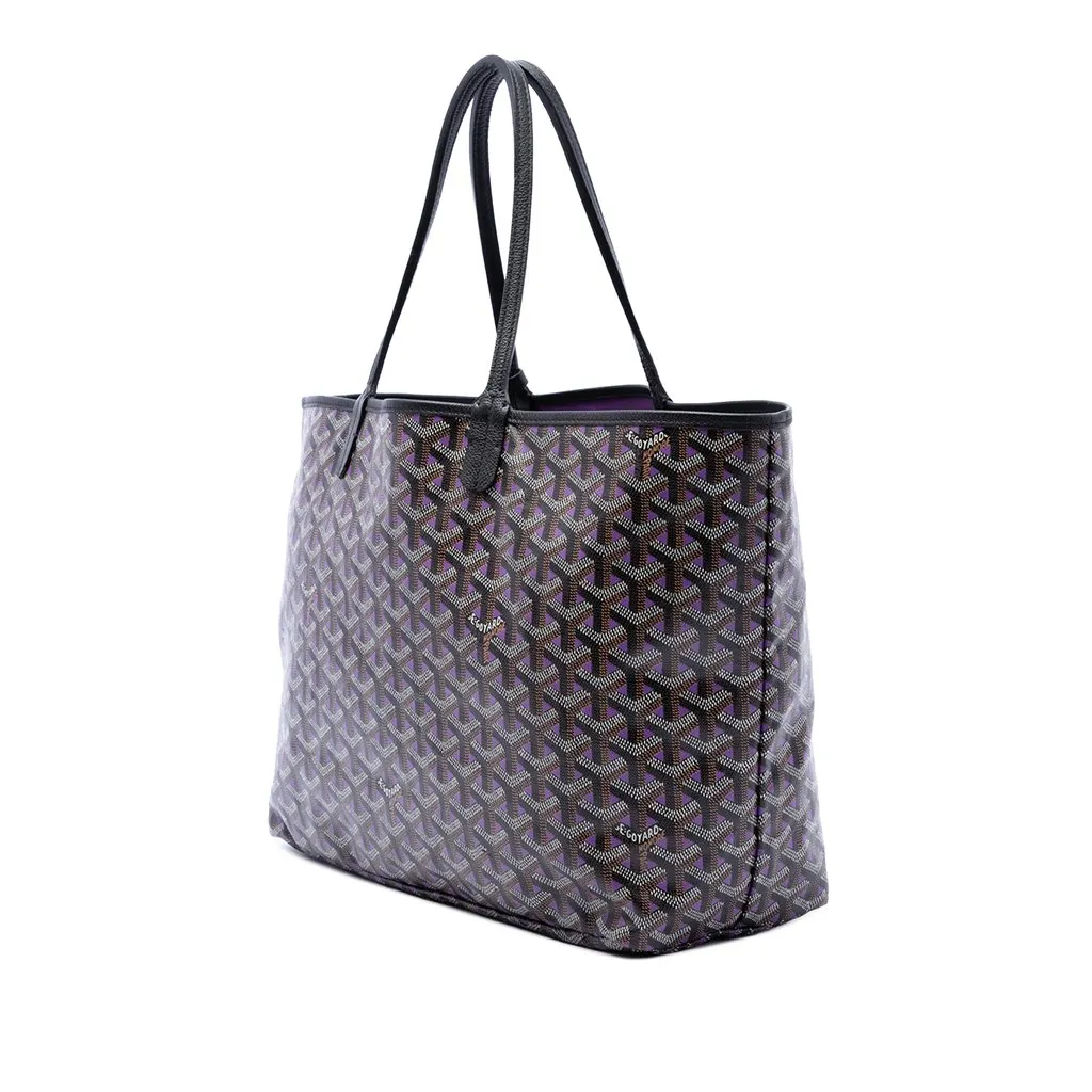 Goyard Goyardine Claire Voie Saint Louis PM Black Good - Back View