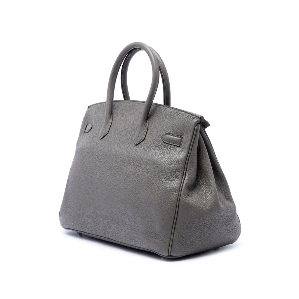 Hermès Clemence Birkin Retourne 35 MultiColor Leather Very good - Back View