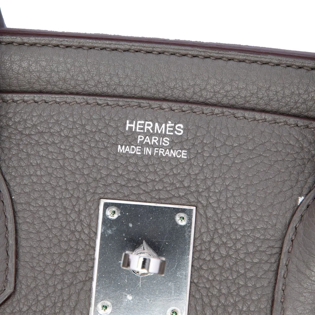 Hermès Clemence Birkin Retourne 35 MultiColor Leather Very good - Box View