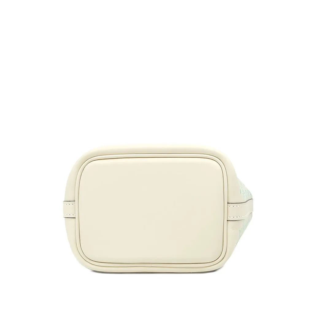 Hermès Micro Swift Lucky Daisy Picotin Lock 14 White Leather Good - Inside View