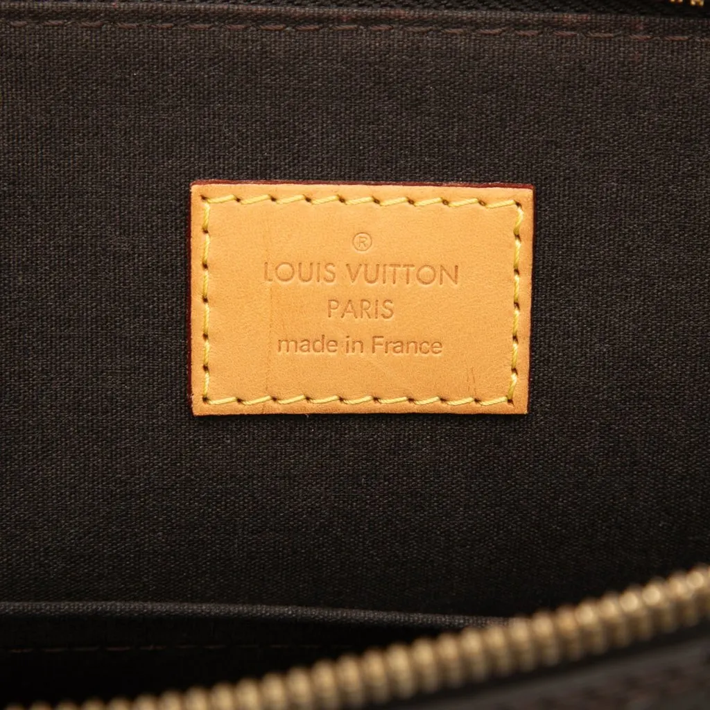 Louis Vuitton Monogram Vernis Alma PM Purple Leather Very good - Box View