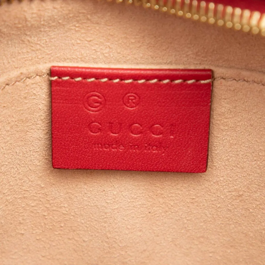 Gucci GG Supreme Blooms Chain Crossbody Beige Very good - Box View