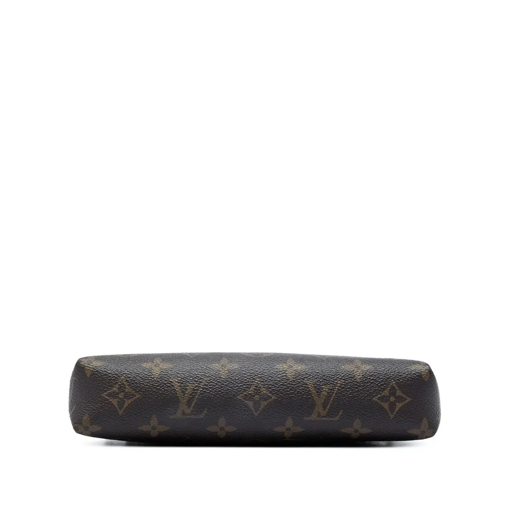 Louis Vuitton Monogram Pallas Clutch Brown Canvas Very good - Inside View