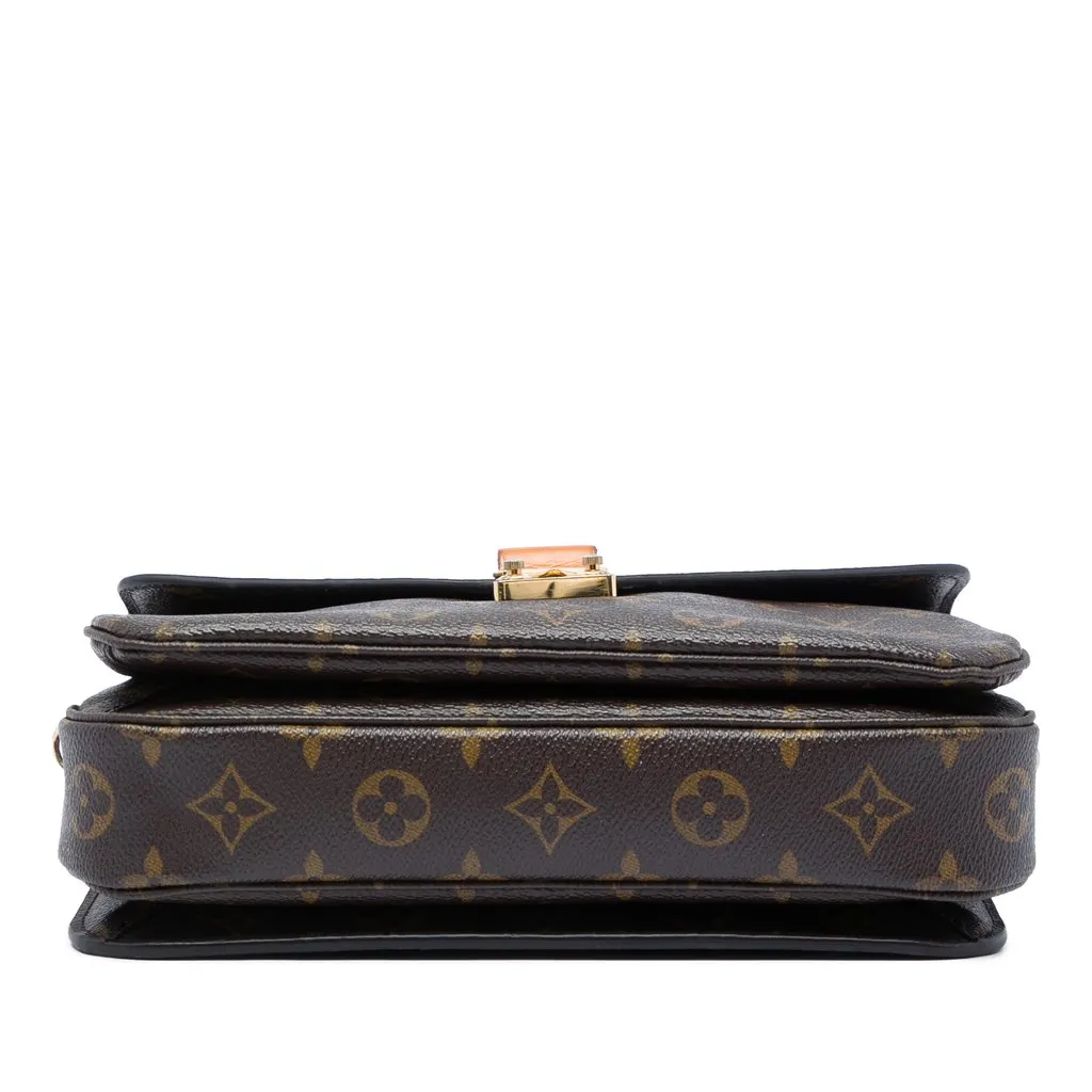 Louis Vuitton Monogram Pochette Metis Brown Very good - Inside View