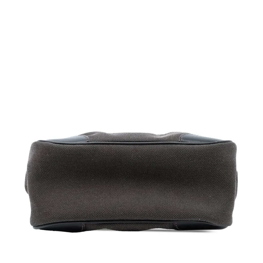 Prada Canvas Canapa Logo Frame Pouch Brown Very good - Inside View