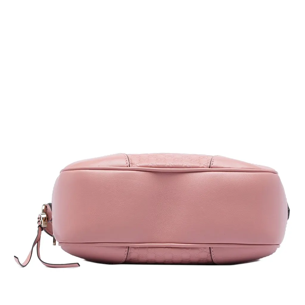 Gucci Microguccissima Bree Crossbody Pink Leather Very good - Inside View