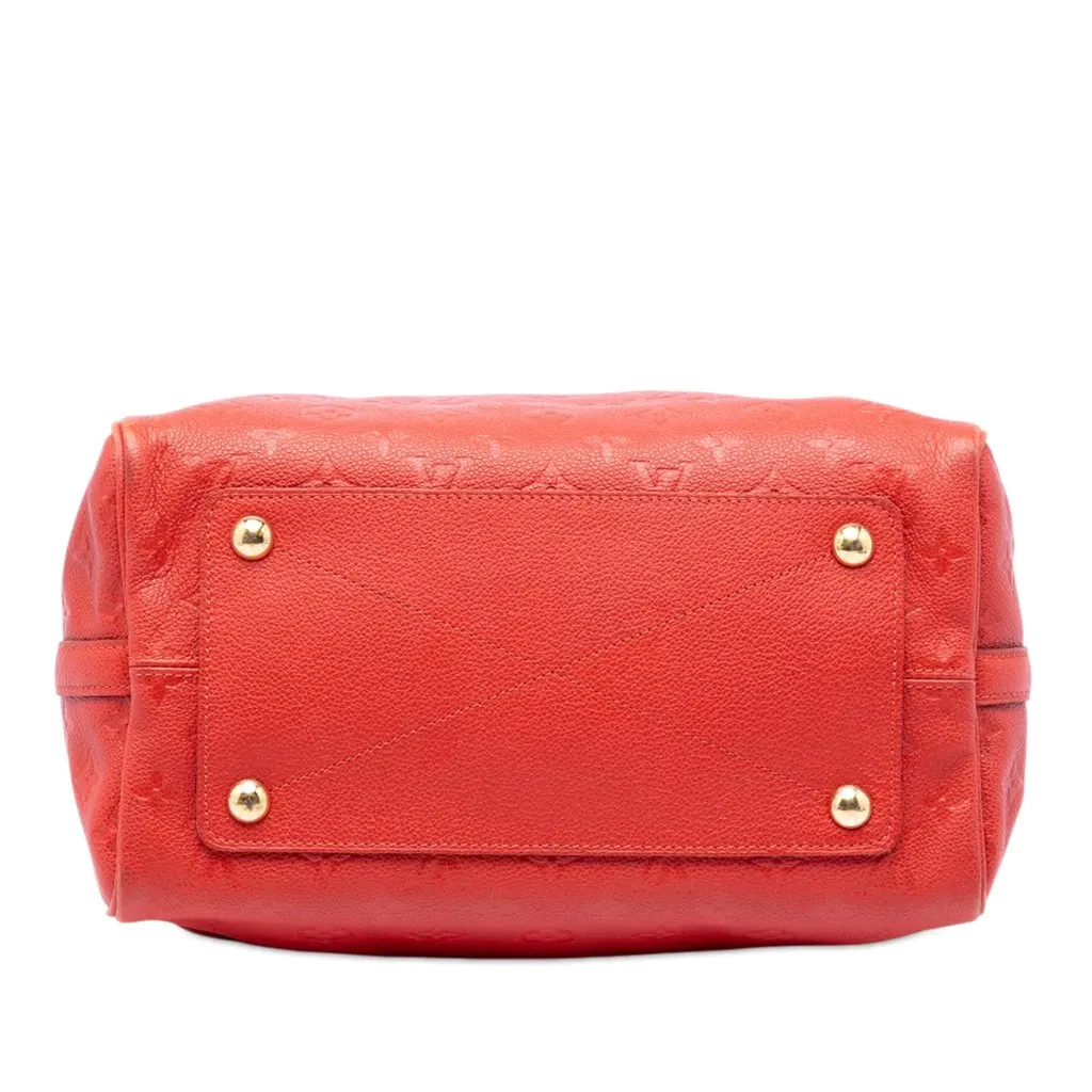 Louis Vuitton Monogram Empreinte Speedy Bandouliere 30 Red Leather Very good - Inside View