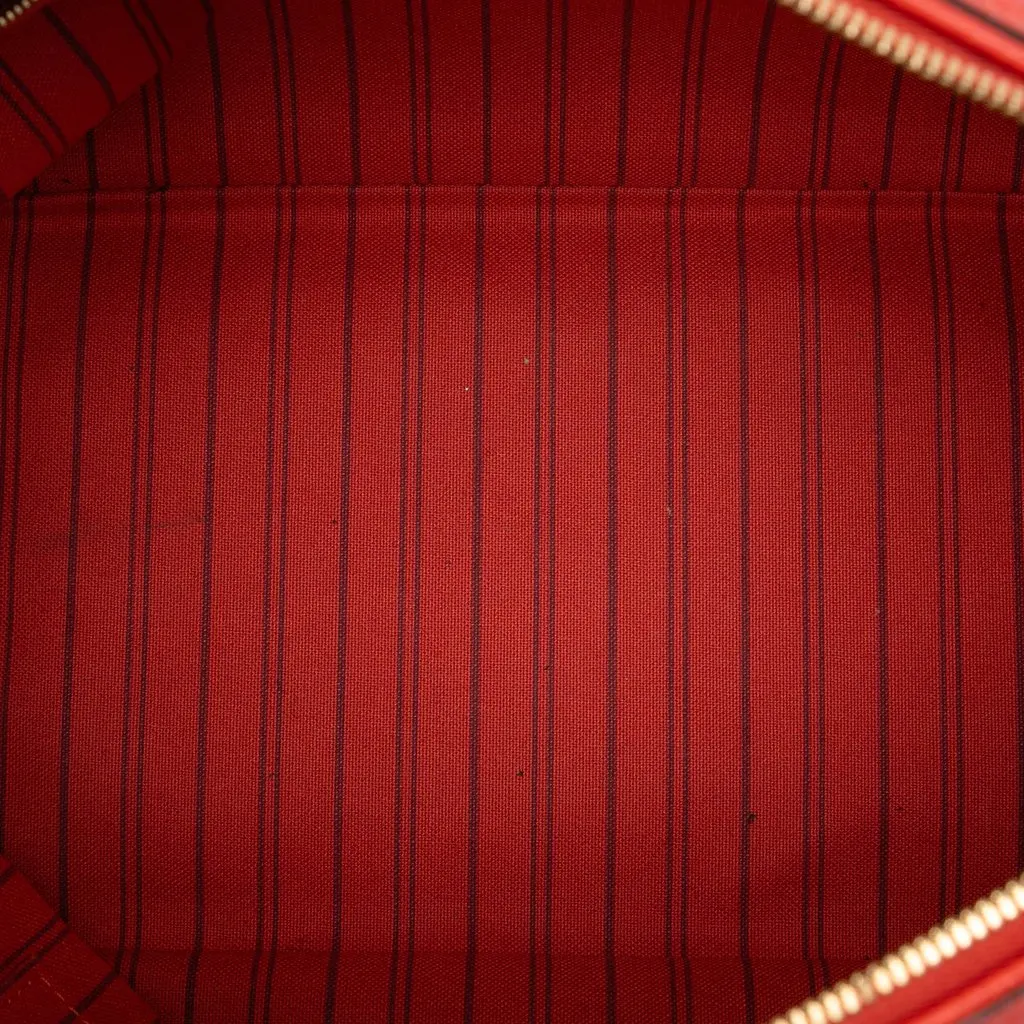 Louis Vuitton Monogram Empreinte Speedy Bandouliere 30 Red Leather Very good - Model View