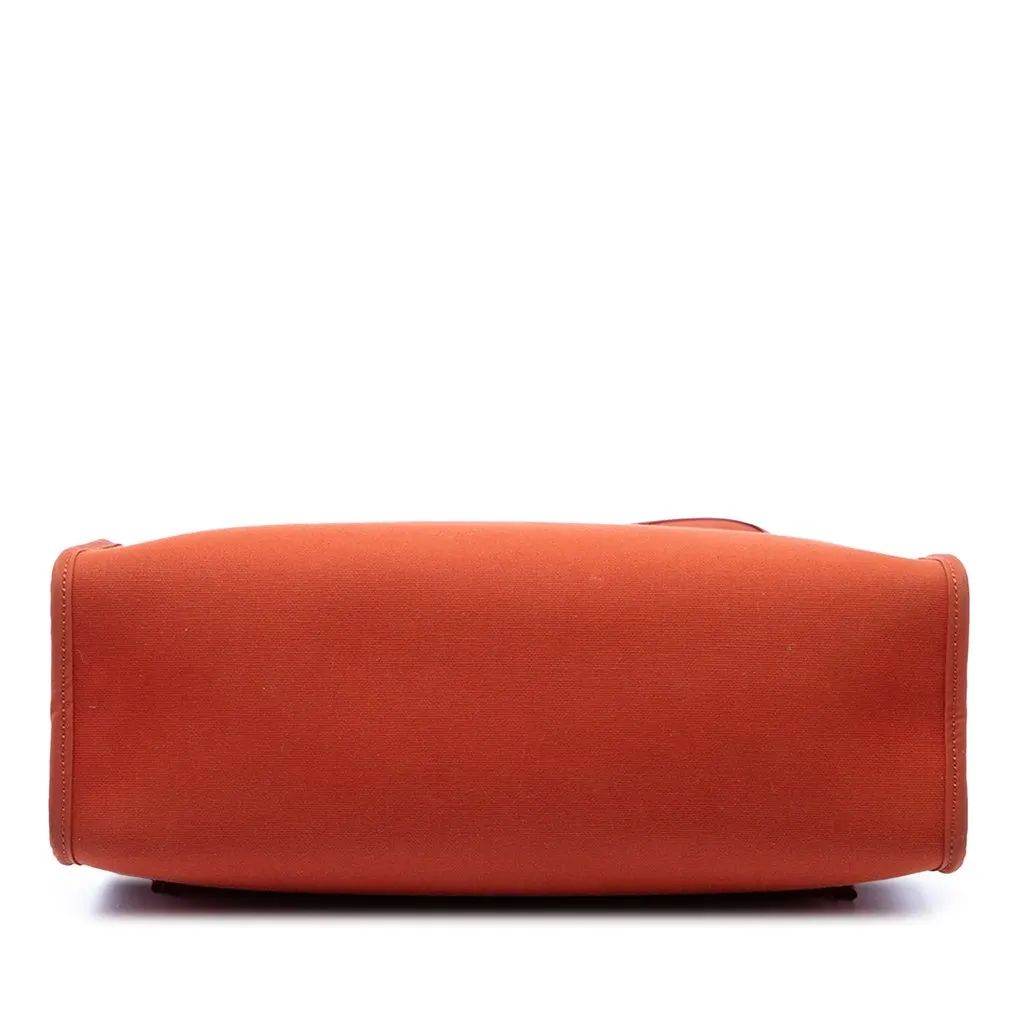 Hermès Toile Herbag Zip 31 Orange Very good - Inside View