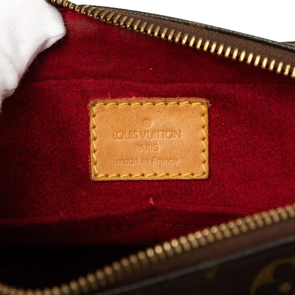 Louis Vuitton Monogram Viva Cite MM Brown Canvas Good - Model View