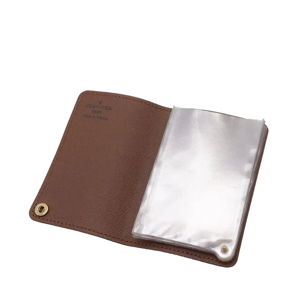 Louis Vuitton Monogram Porte Cartes Credit Pression Brown Very good - Inside View