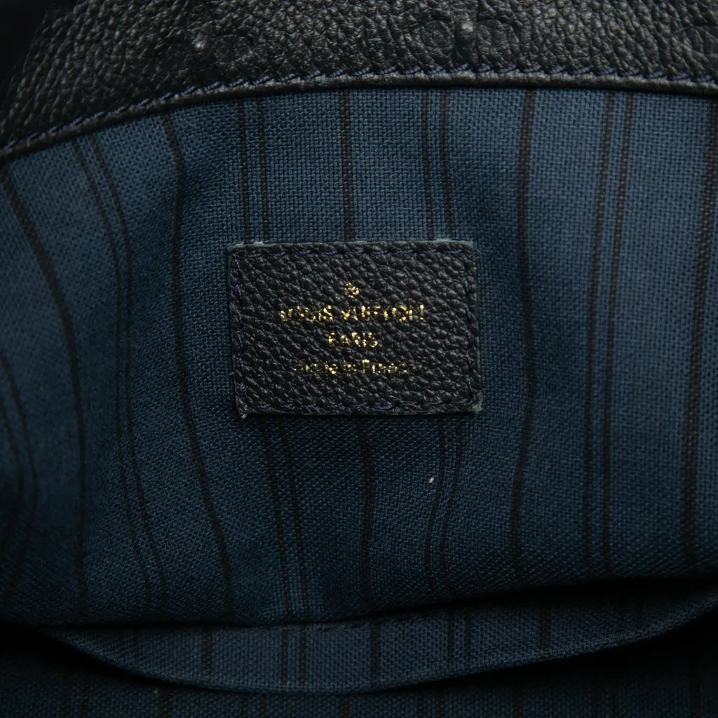 Louis Vuitton Monogram Empreinte Artsy MM Blue Leather Very good - Box View