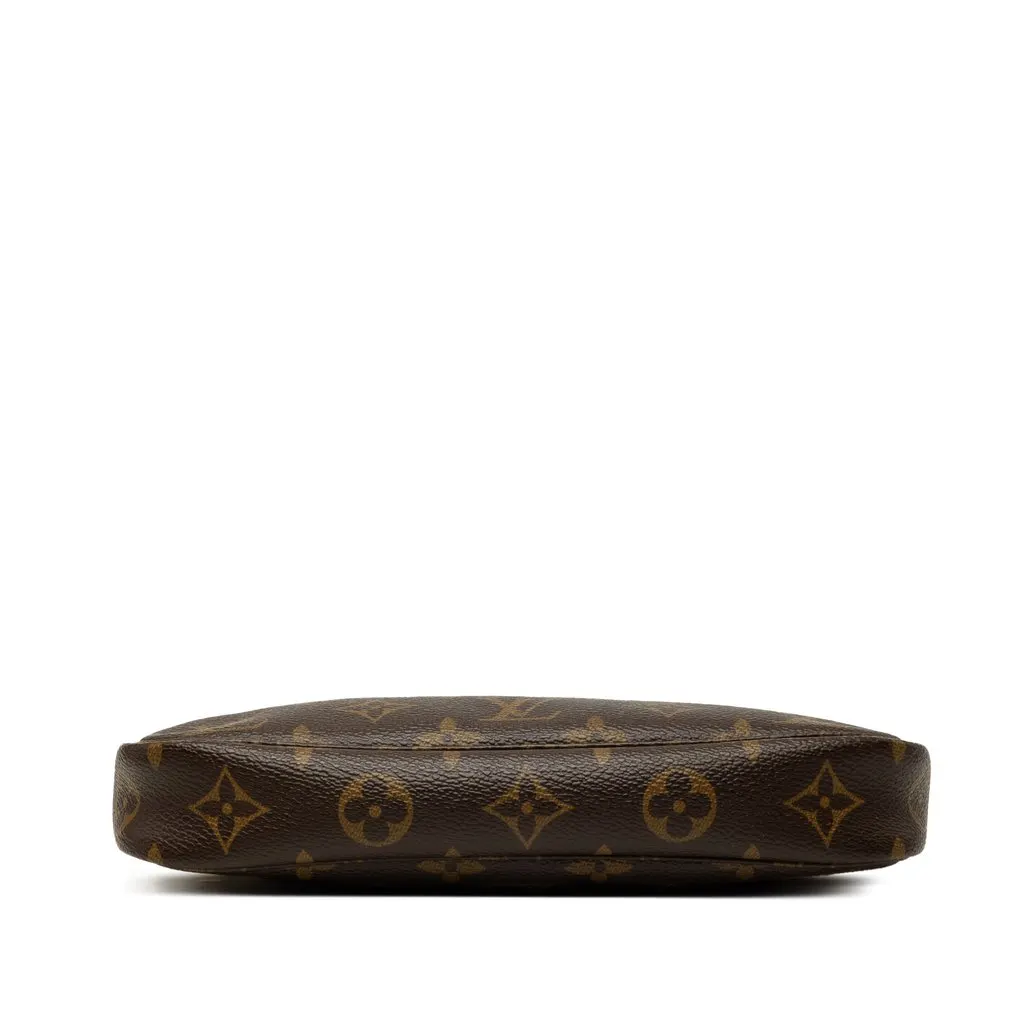 Louis Vuitton Monogram Pochette Accessoires Brown Canvas Good - Inside View