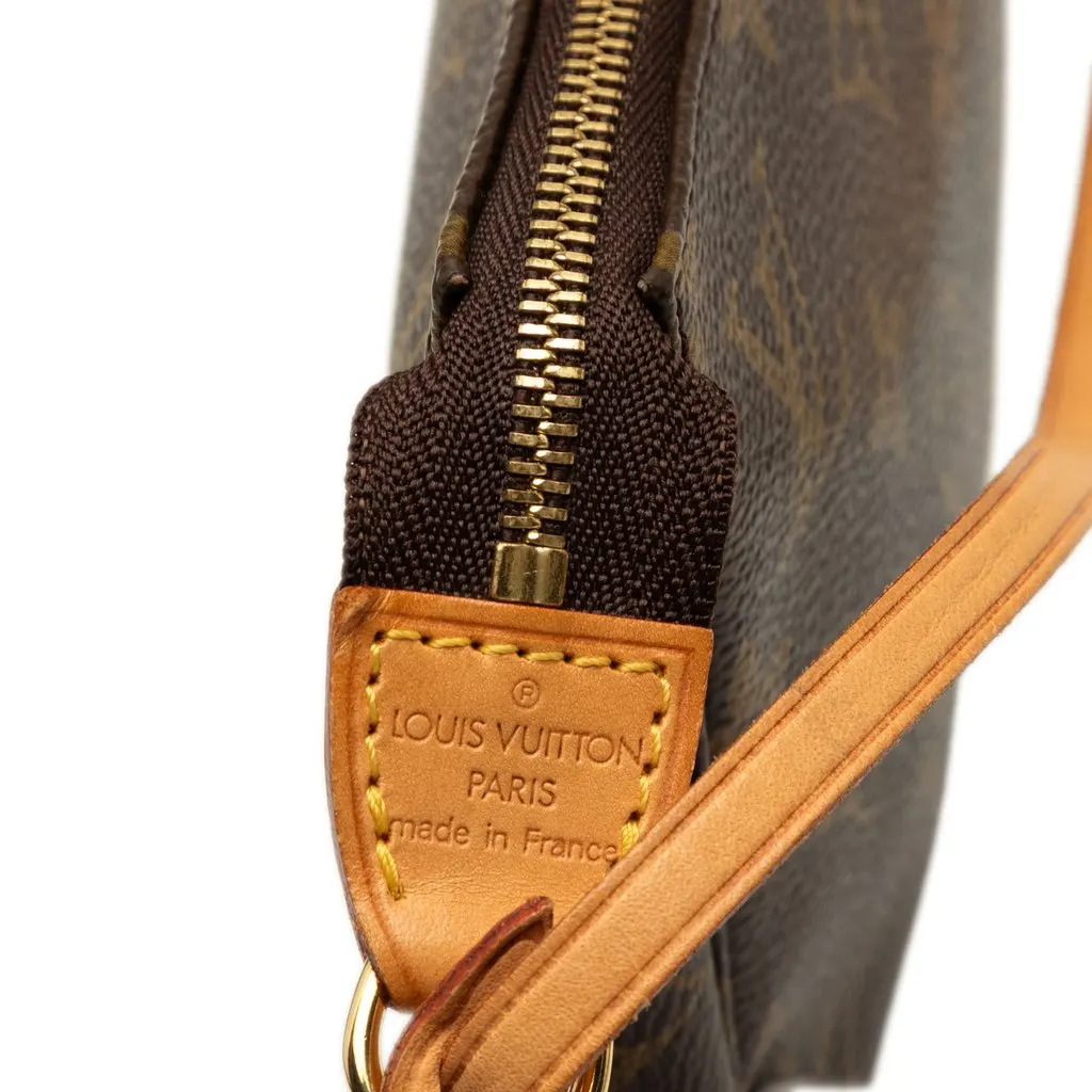 Louis Vuitton Monogram Pochette Accessoires Brown Canvas Good - Box View