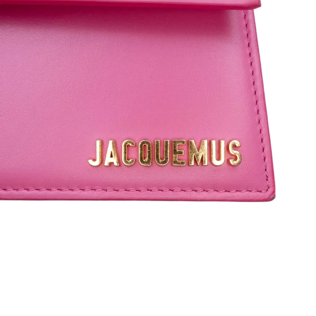 Jacquemus Leather Le Chiquito Moyen Pink Leather Very good - Box View