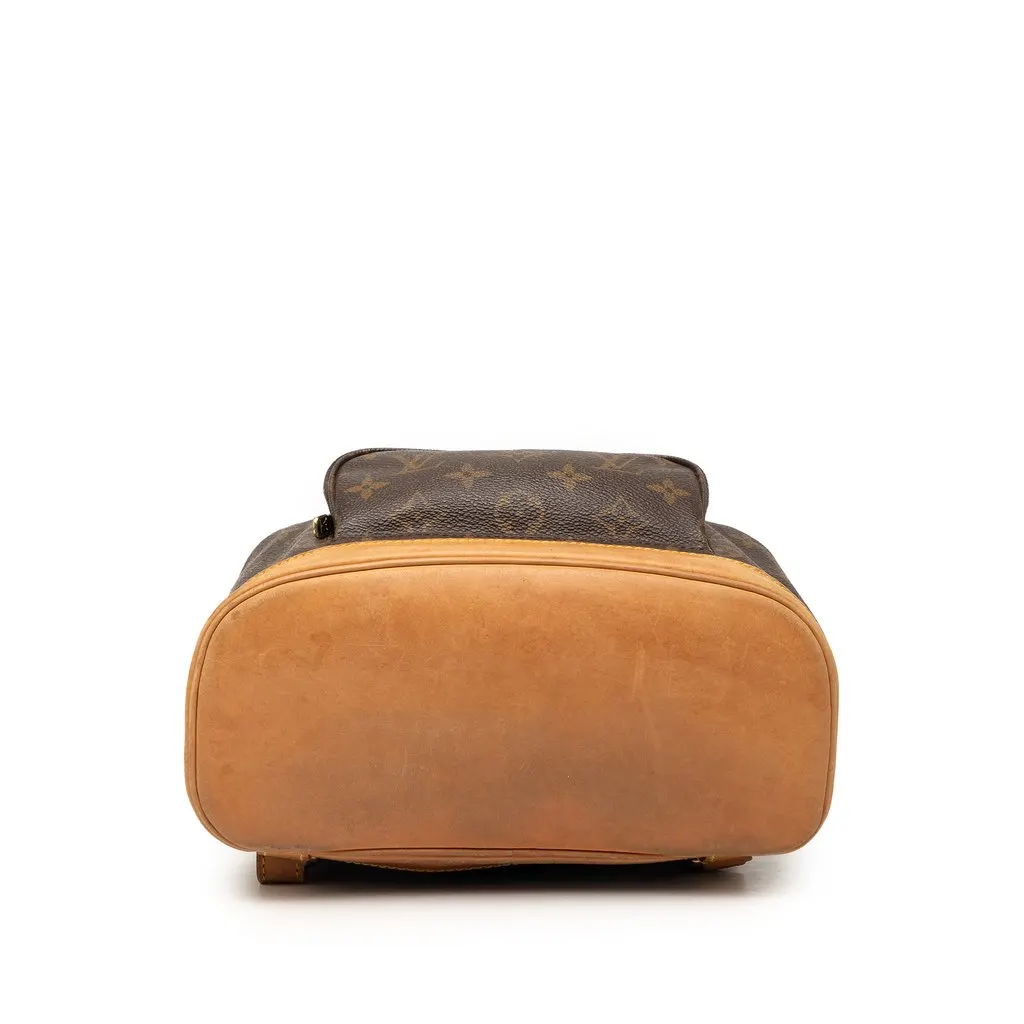 Louis Vuitton Monogram Montsouris PM Brown Good - Inside View