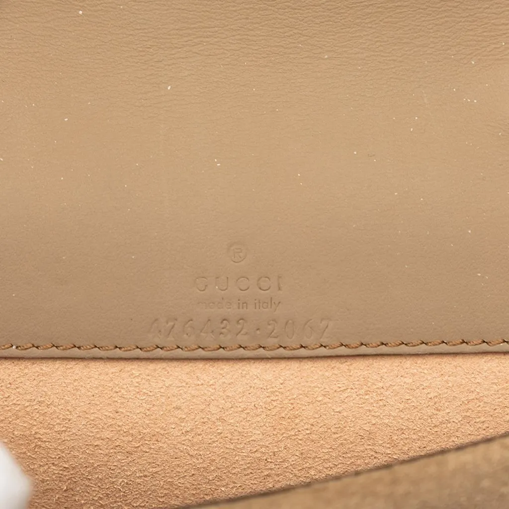 Gucci Mini GG Supreme Dionysus Crossbody Beige Canvas Good - Box View