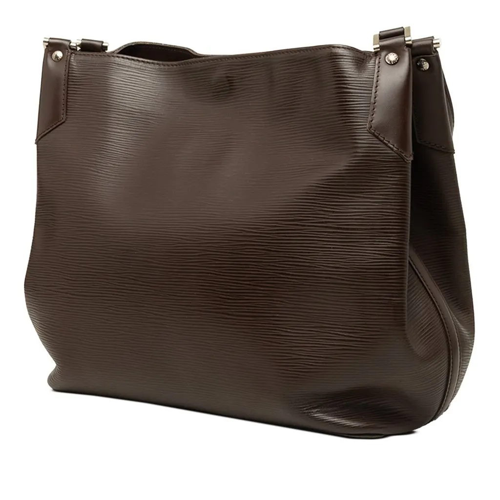 Louis Vuitton Epi Mandara MM Brown Leather Very good - Back View
