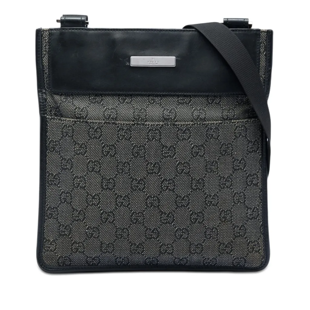 Gucci GG Denim Crossbody MultiColor Very good - Front View